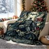 Batman Pattern Blanket for Home Decoration, Bed, Sofa, Car Travel, Camping, Suitable for All Seasons, Birthday Christmas Gift