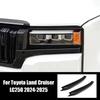 Для Toyota Land Cruiser LC250 Передний бампер со стилем 24-25 Новые декоративные накладки на фары Prado