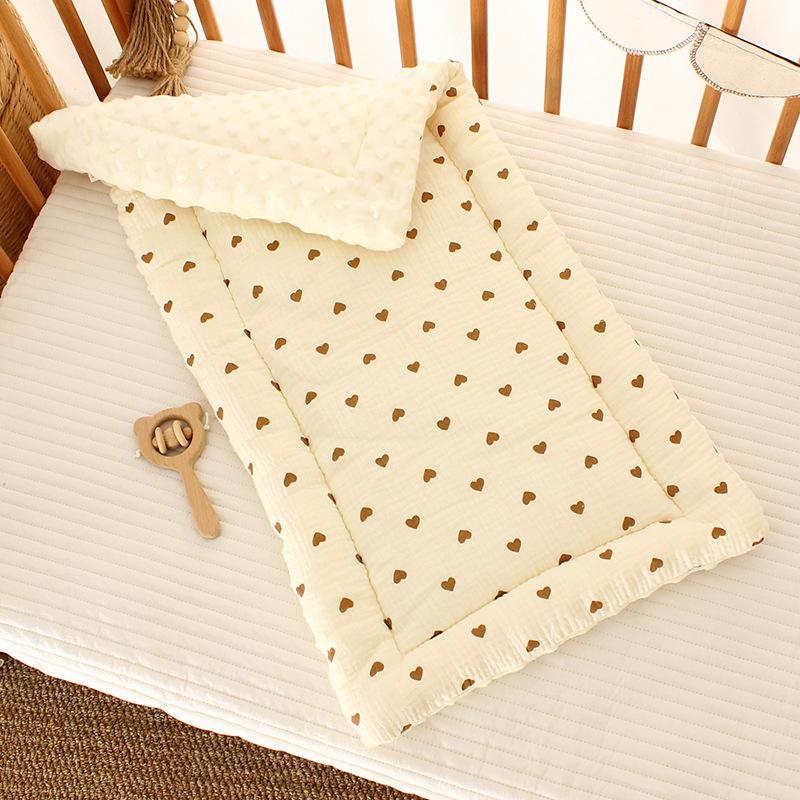Crib Mattress Toddler Bed Mattresses Thick Baby Cradle Mattress Pad Washable Bed Crib Cotton Pad Double Sides Stroller Cushion