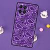 Bandana Paisley Pattern Art Cover For Samsung Galaxy M20 M30s M33 M13 M23 M53 M15 M55 M31 M51 M14 M34 M54 M32 M52 Case