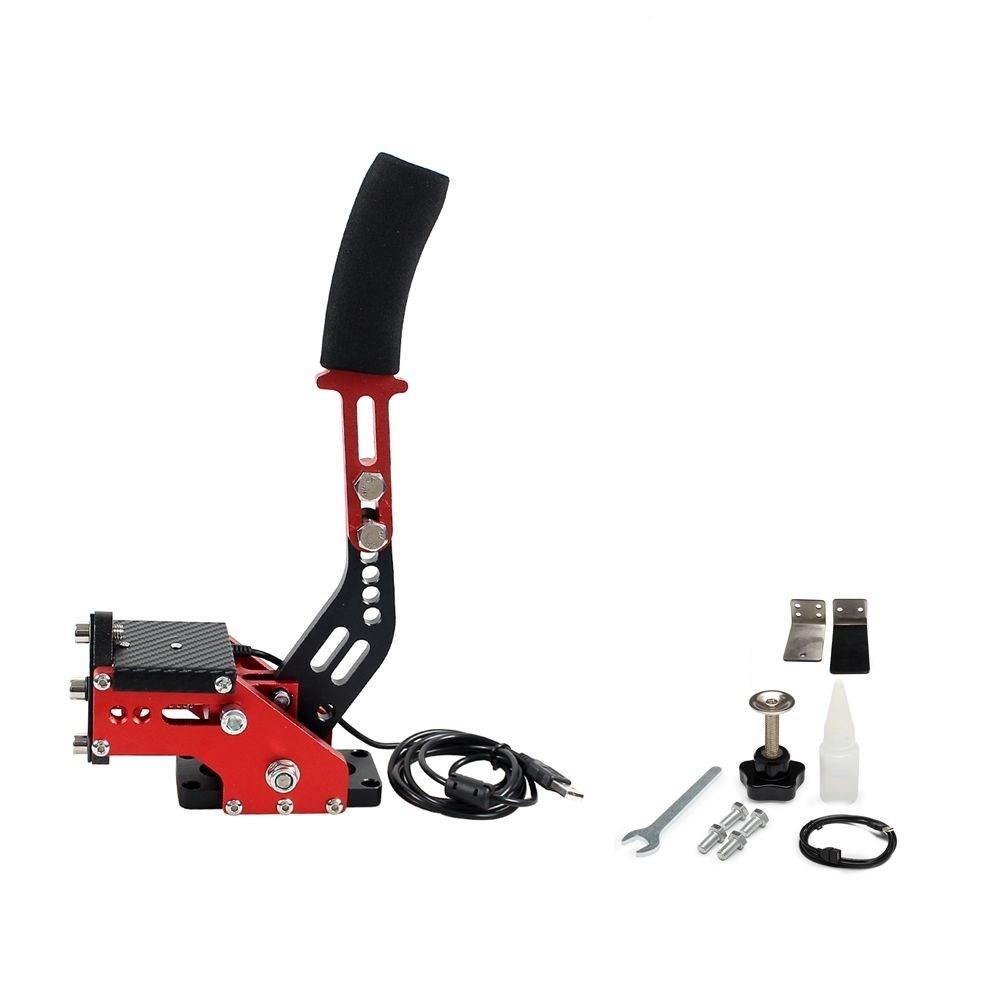 USB-SIM-карта ручного тормоза для G25/27/29 T300 T500 ПК-гоночные игры Fanatecosw Dirt Rally Ручной тормоз Красный Черный Синий HB-1009