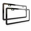 2Pcs Universal License Plate Cover Rustproof Truck License Plate  Vehicles Exterior Decoration