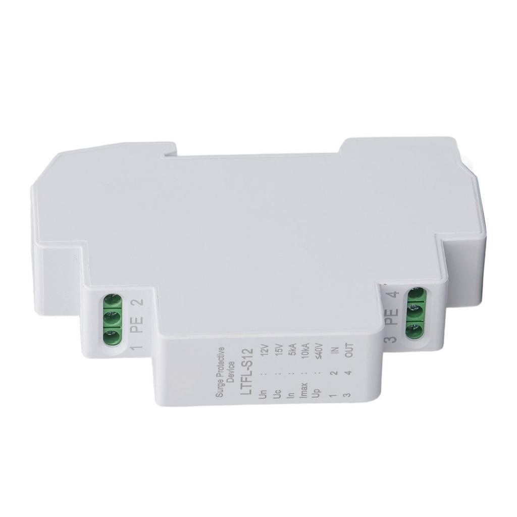 Устройство защиты от перенапряжения IP20 12 В 5-10 кА RS485 Сигнал управления Модуль разрядника от перенапряжения