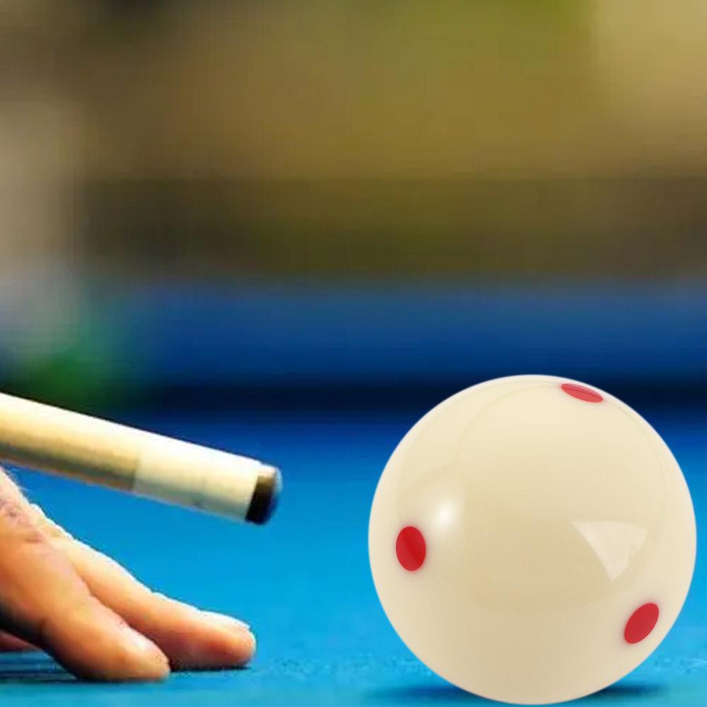 Standard Pool 2 1/4" Red 57.2mm Practice Training Cue Ball Billiard Ball Cue Ball Billiard Cue Ball