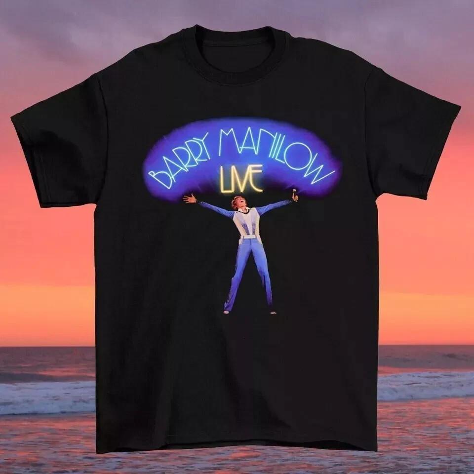 Barry Manilow Live In Concert Tour T Shirt Unisex T-Shirt