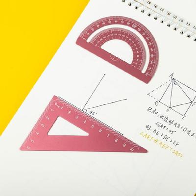 Набор алюминиевых линеек технического класса 4 измерительных инструмента для архитекторов и инженеров