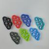 3 PCS Sports Stretcher Strength Hand Grip Finger Trainer Resistance Band Wrist Exerciser