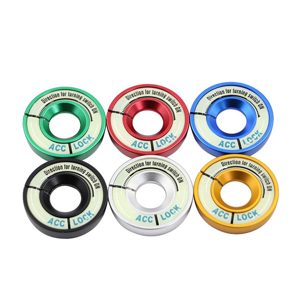 Xburstcar автомобильный Стайлинг светящийся ключ зажигания кольцо украшения отделка наклейки для SEAT Leon Ibiza CUPTRA