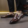 Men Classic Loafers Men Comfortable Fashionable Brand Small Leather Shoes for One Foot Men Gentlemen Social Shoes In Sizes 38-46