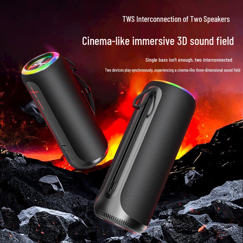 Newman BT507 Portable Bluetooth Speaker with Heavy Bass