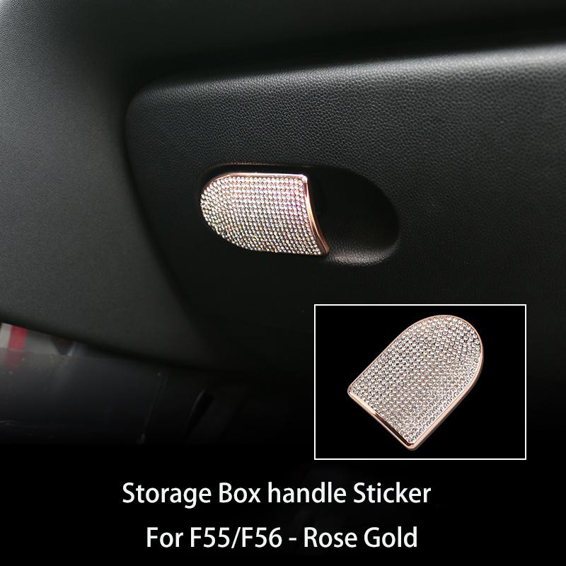 Интерьер автомобиля кольцо с бриллиантами наклейка украшение блестящий декор блестящие аксессуары для девочек для Mini Cooper F54 F55 F56 F60