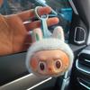 1 Piece Cute Model Doll Bag Pendant Labubu The Monsters Figure Plush Toy Keyring Decor Collection Keychain Kid Birthady Gift