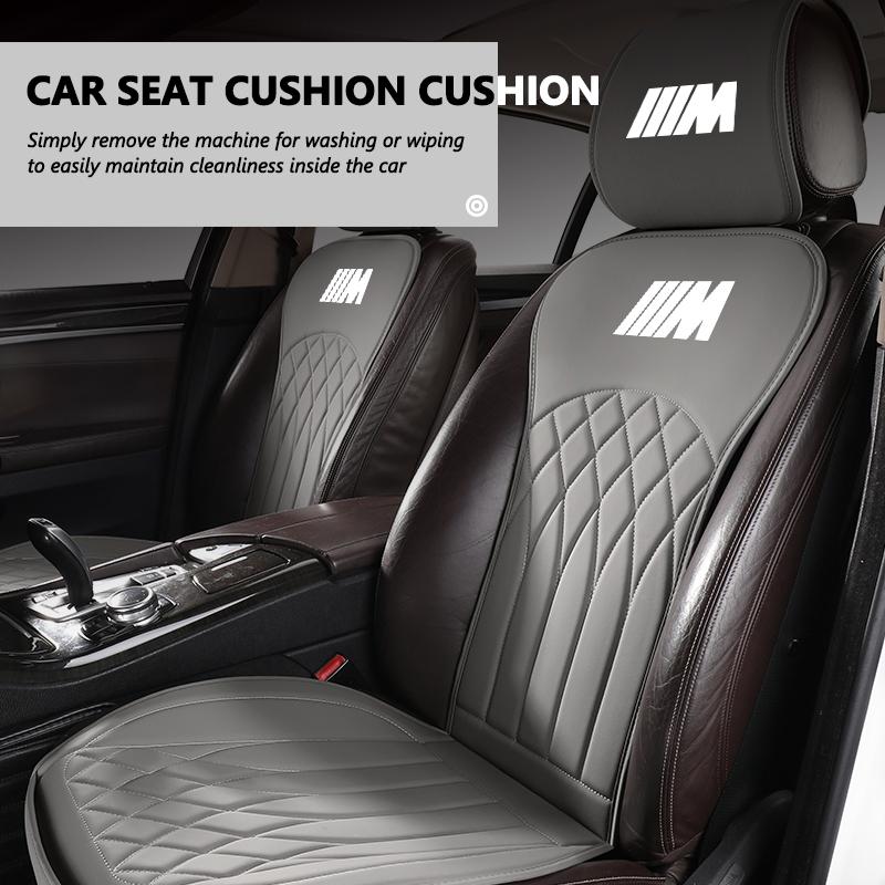 DHCD8 Car Seat Cover Protector Front Rear Back Summer Cushion Pad Mat For BMW 1 3 5 7 Series M F01 F20 F10 F13 E52 E53 E60 E93