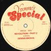12-дюймовая пластинка DENNIS BROWN - Revolution (Часть 2); Версия / Revo YS021 Yvonne's Specia 1984 UK Регги, Ска и Даб