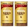 Nescafe Gold Blend Eco System Pack 95 г x 2 бутылки, обычный растворимый кофе, сменный блок и (95 чашек), Кофе,