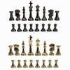 King Height ? Collector?s Edition Brass Chessmen Coins Pawn Staunton Figure Figurine Pieces