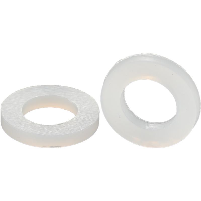 Silicone rubber gasket for 4-minute water heater: flat sealing ring, shower inlet pipe, 6-point, 1-inch water meter.