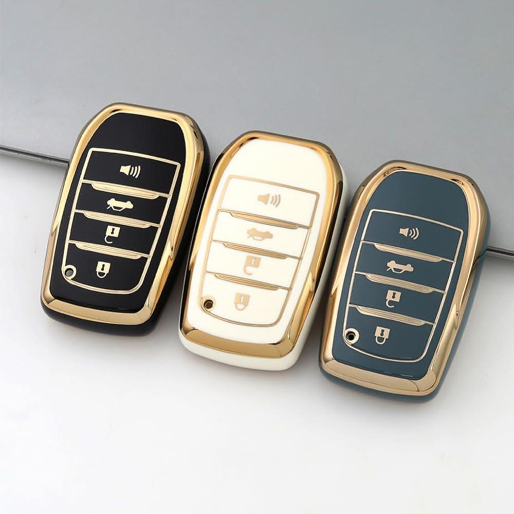 TPU Key Fob Cover for Toyota Key Fob Shell  for Toyota Crown Corolla Cross Highlander Camry