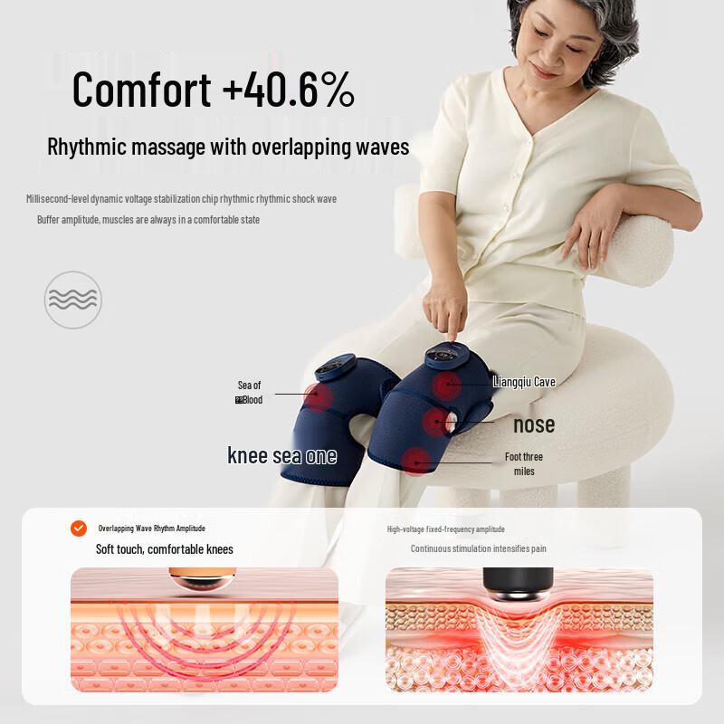 KePuFei Heated Knee Massager CN plug (adapter included)