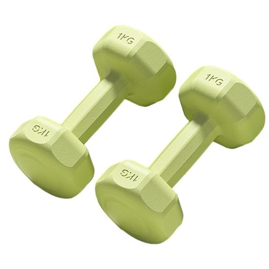 1 пара гантелей, набор гантелей, конструкция с защитой от перекатов, гантели 2-в-1 и штанга для отжиманий, 1 кг, гантели для дома, йоги, фитнеса, силовые тренировки, оборудование для тренировок