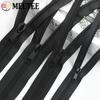 Meetee 2-5 метров 3#5#8#10# Нейлоновая молния на метраж + Бегунки для молний Пластиковая молния в рулоне Застежки для сумок, пальто, палаток Аксессуары для DIY