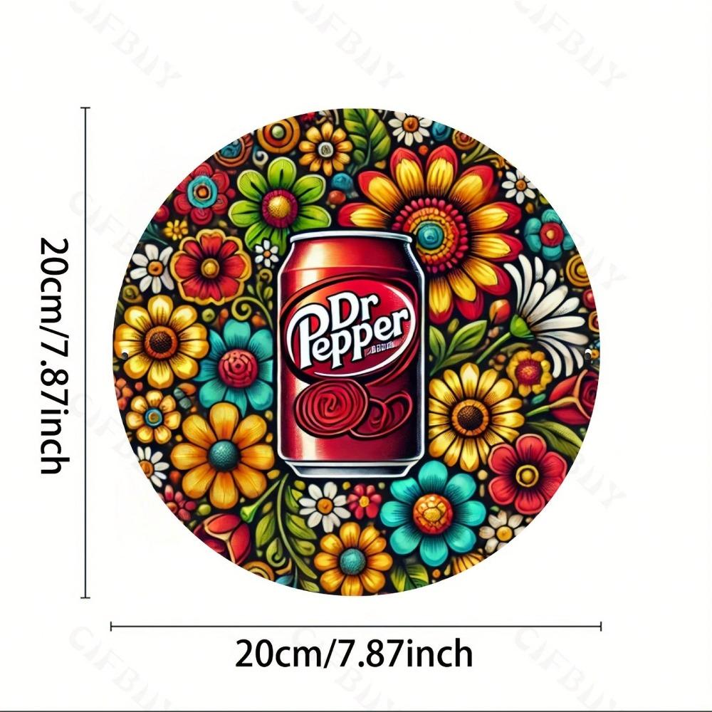 Винтажная металлическая жестяная вывеска Dr Pepper Ретро Декор для кухни Паба Стены