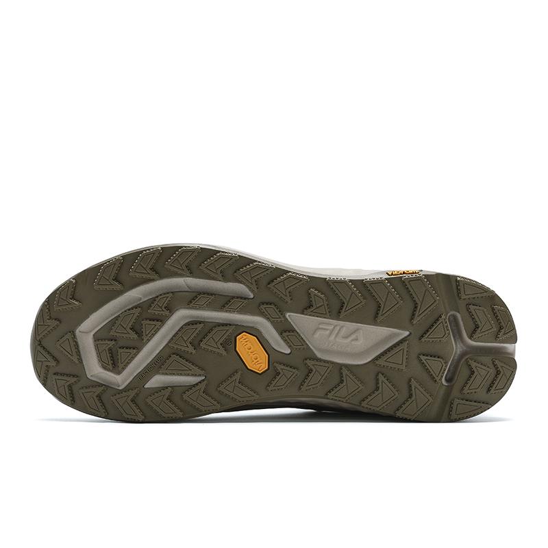 New FILA BOA WOLF 2+ Low Top Running Shoes Men's Moss Gray A12M441223FMG