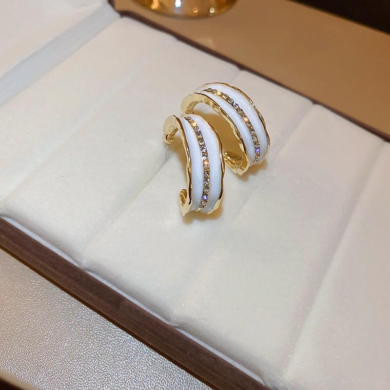 Серьги Love с геометрическим рисунком, простые серьги с цветами, модные серьги с темпераментом, элитные серьги, подарки