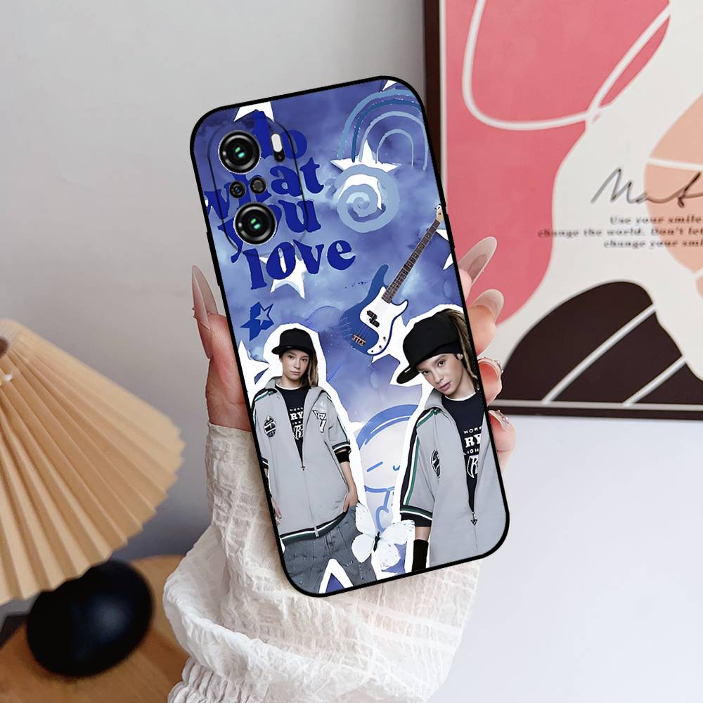 Чехол для телефона Rock A-tokio Hotel-S Черный Чехол для телефона Для Xiaomi 11 12 Redmi Note 11 5G 8T 9A 9 10T Note8Pro Note9 12S Ultra