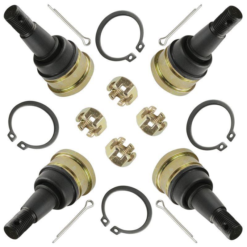 A90Q-For Polaris Predator 500 2003 2004 2005 2006 4Pcs Ball Joints Upper And Lower Ball Joint 7081190 7061141 7061156