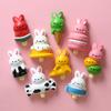 Cute Cartoon Rabbit Mini Refrigerator Magnet Refrigerator Decoration Magnetic Sticker Refrigerator Magnet Home Decoration