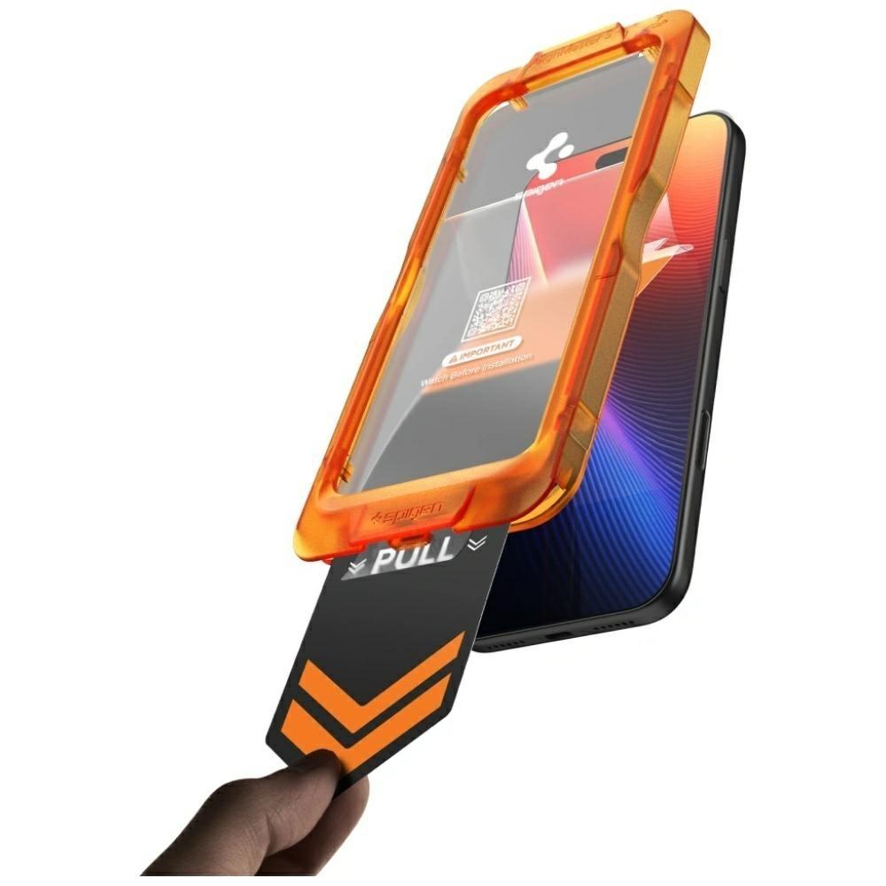 Szkło hartowane Spigen ALM Glas.Tr Slim  do iPhone 17 Pro Max 3szt.