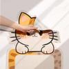 New Self-adhesive Cat Scratcher with Random Pendant Irregular-shaped Felt Scratching Mat Wall-mounted Cat Crawler Stickers