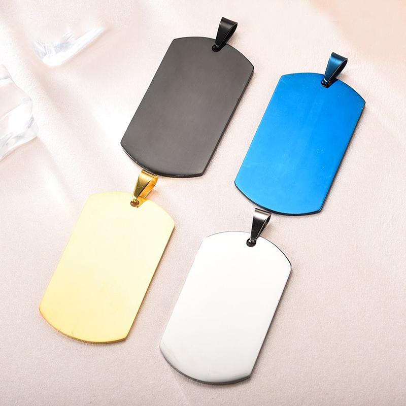 1Pc Simple Temperament Earring Jewelry Oval Shape Used For Making Necklace Stainless Steel Pendant Excellent Material Multicolor