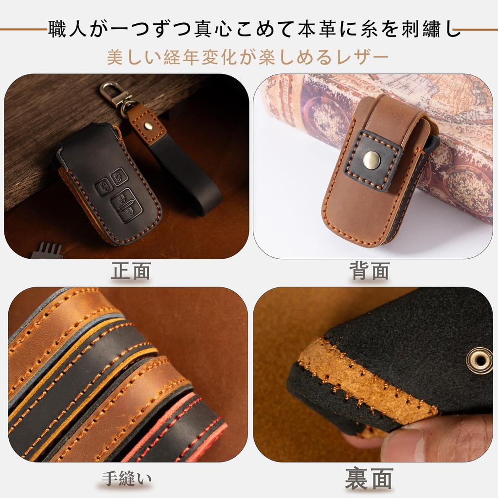 Чехол для ключа-слайдера для Toyota, изготовленный из натуральной кожи, для моделей-слайдеров 80-й серии, 80-й серии Harrier 60, ключа Vellfire 30, смарт-ключа, ключа для легковых автомобилей, кожаный,