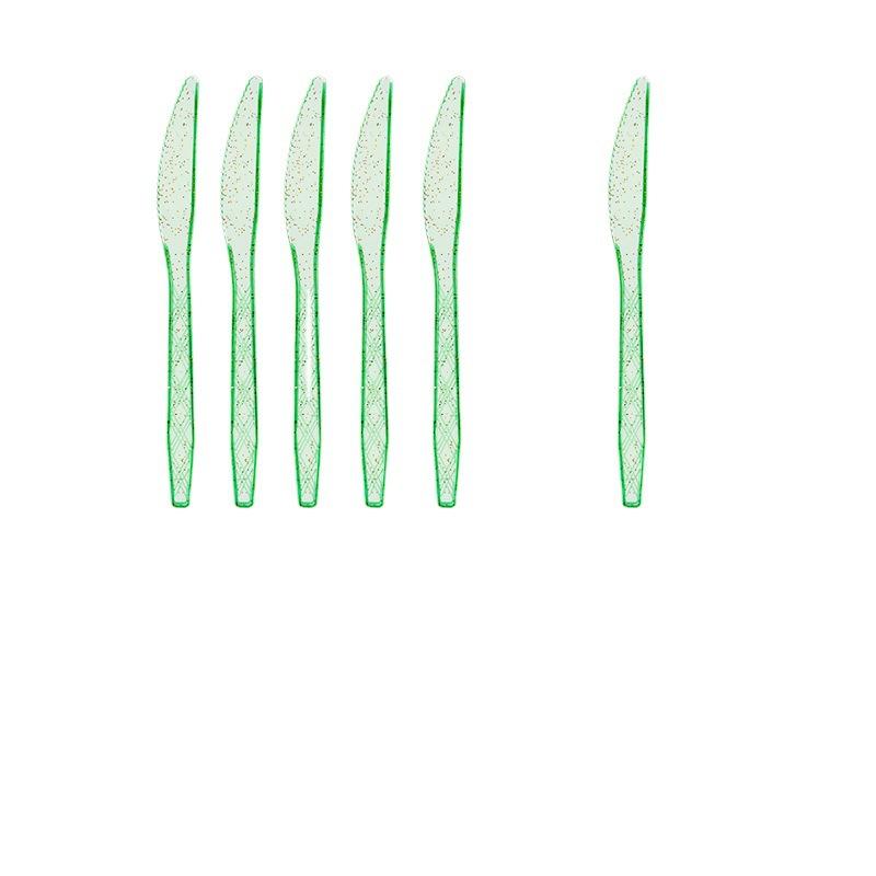 Точечная красочная серебряная бронзирующая 9-дюймовая тарелка 7-дюймовая тарелка бумажное полотенце нож вилка и ложка принадлежности для украшения на день рождения набор для вечеринки