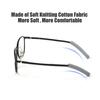 2/4 Pairs Silicone Eyeglasses Temple Tips Sleeve Non-slip Glasses Retainers Lightweight Soft Ear Sock Sleeves for Sunglasses Reading Eyeglasses