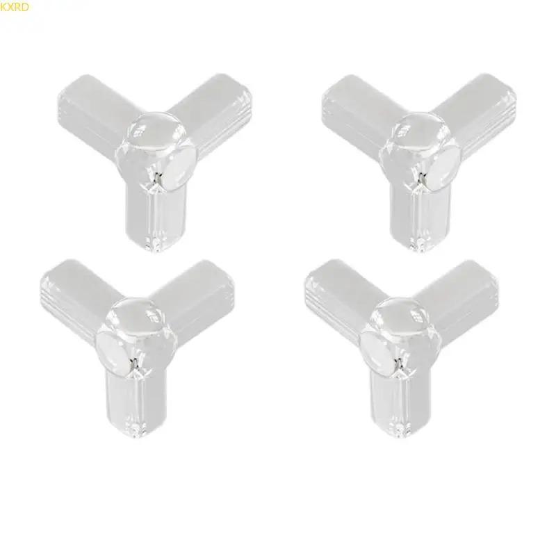 4PCS Furniture Edge & Corner Protectors - Flexible PVC Cushioning Guards, Ideal for Nursery & Home Safety (Side Table Compatible