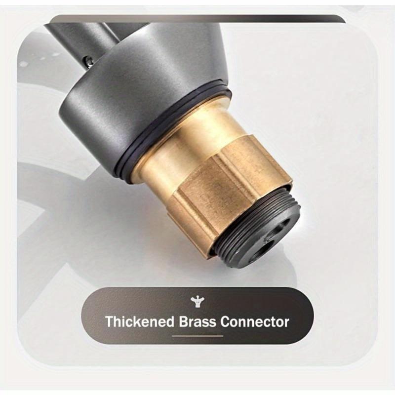 Waterfall Single Handle Bathroom Sink Faucet, Curved Shape Elegant Design Single Hole Lavatory Faucet Basin Mixer Tap