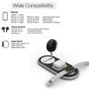 3 In 1 Magnetic Wireless Charger Stand For iPhone 15 14 13 12 Pro Max Airpods Apple Watch 8 7 Portable Charger For Cell Phone