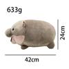 Moo Deng  Hippo Plush Toy Cute Baby Hippopotamus Plushie Doll Kawaii Soft Stuffed Pillow Doll For Children Birthday Gift