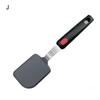 Лопатка термостойкая антипригарная пищевая удобная ручка эргономичная силиконовая кухонная лопатка для готовки бытовые принадлежности