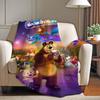 Cartoon M-Masha And The B-bearers Blanket Warm And Soft Suitable For Bedroom Living Room Sofa Bed Office Travel Camping