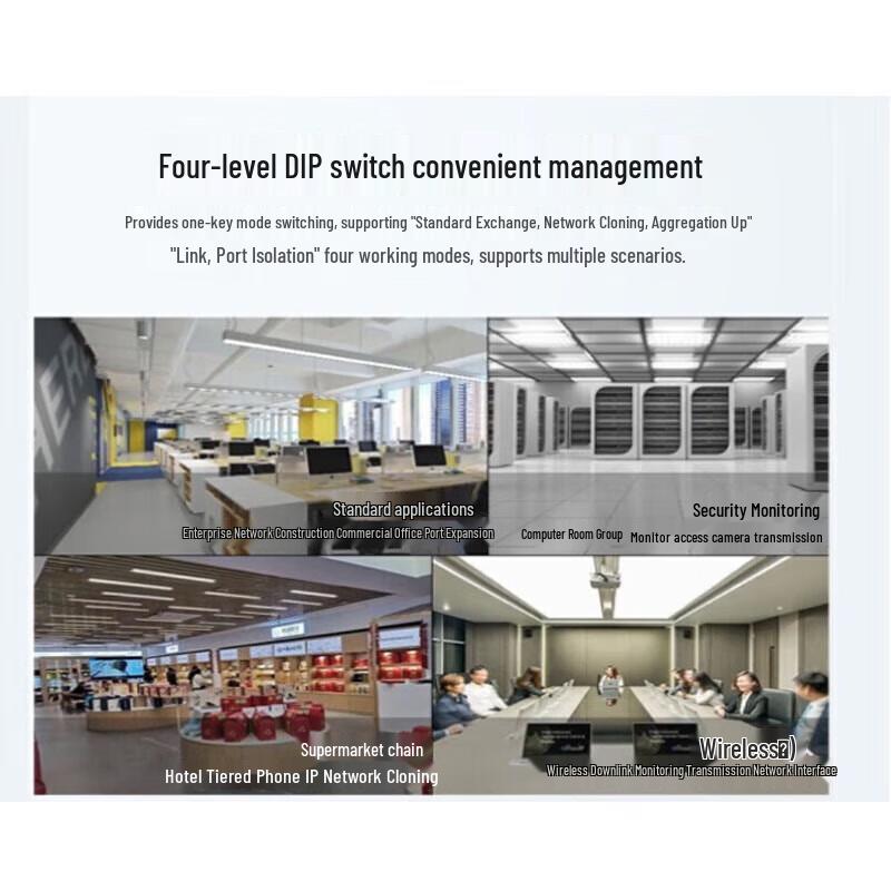 H3C Enterprise Gigabit Network Switches with Optional PoE & 10G Uplinks