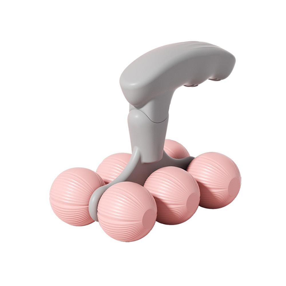 Quiet Neck Massager Roller Portable Cervical Spine Massager Manual Muscle Rolling Ball Body