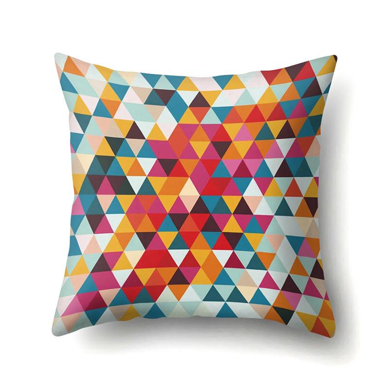 Polyester Pillowcase Automobile Decoration Home Printed Pillowcase