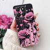 For Honor 400 Smart 2025 Case Fashion Bamboo Flower Soft Silicone Clear Bumper Protective Cover For Honor 400 Lite ABR-NX1 Funda