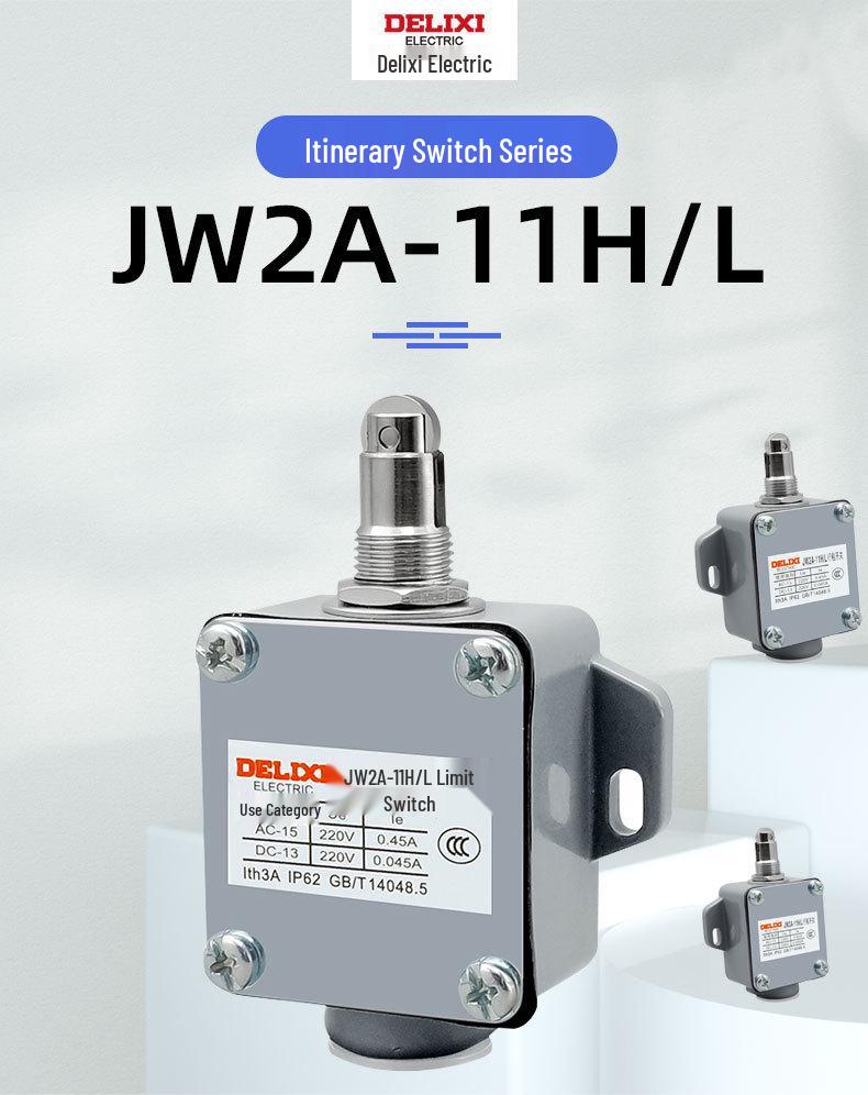 DELIXI JW2A-11H/L Micro Limit Switch for CNC Machine Tools