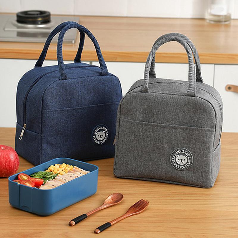 Beer Lunch Bags For Children Large Capacity Tote Picnic Drink Lunchbox Thermal Bag Portable Outdoor Office Food Bags