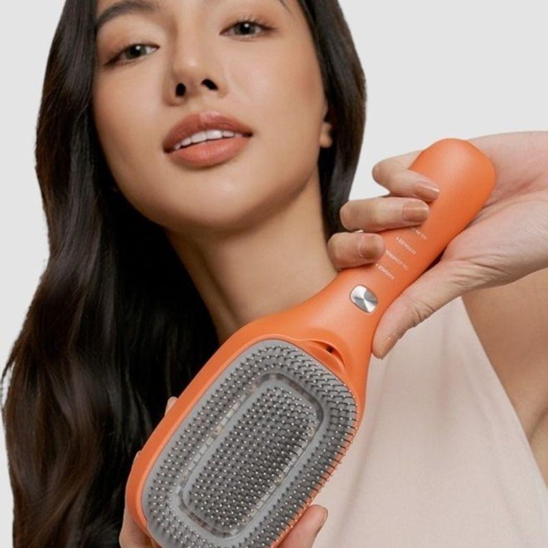 PEARLCARE Pearl Care Массажер для кожи головы Touch Beauty, Средство от выпадения волос, Устройство для ухода за волосами с отрицательными ионами, Оранжевый